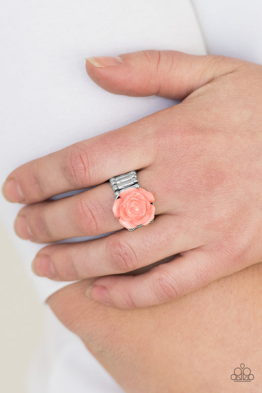 Primrose and Proper - orange - Paparazzi ring