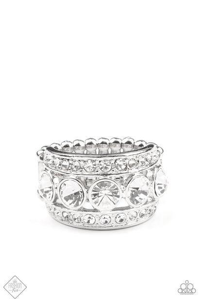 Princess Pedigree - white - Paparazzi ring