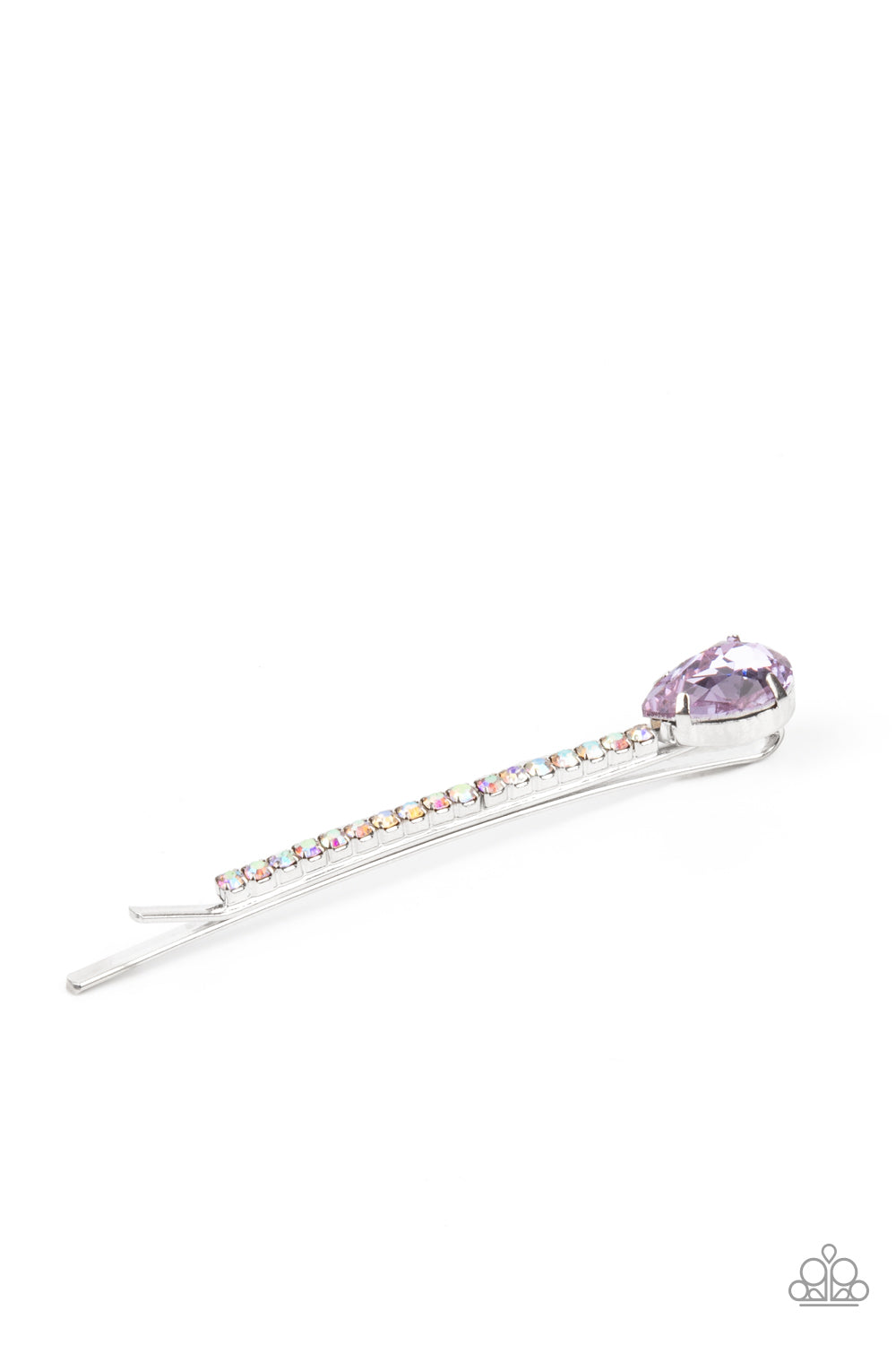 Princess Precision - purple - Paparazzi hair clip