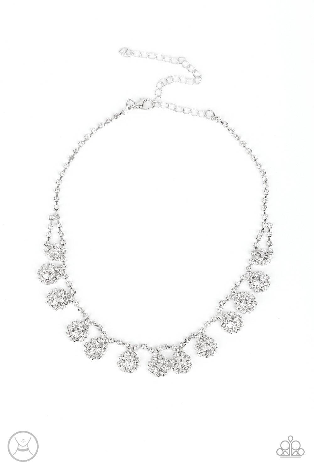 Princess Prominence - white - Paparazzi necklace