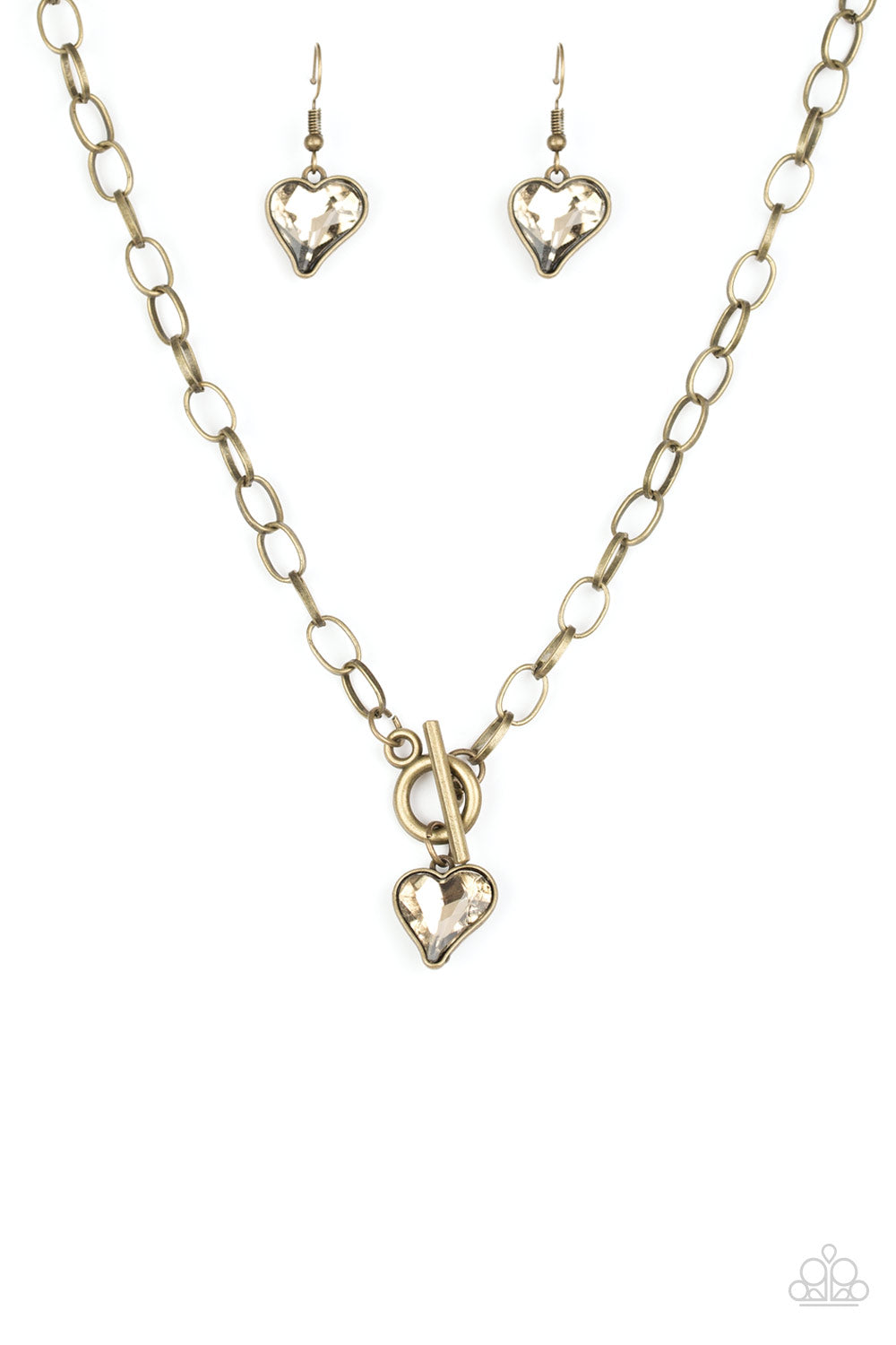 Princeton Princess - brass - Paparazzi necklace