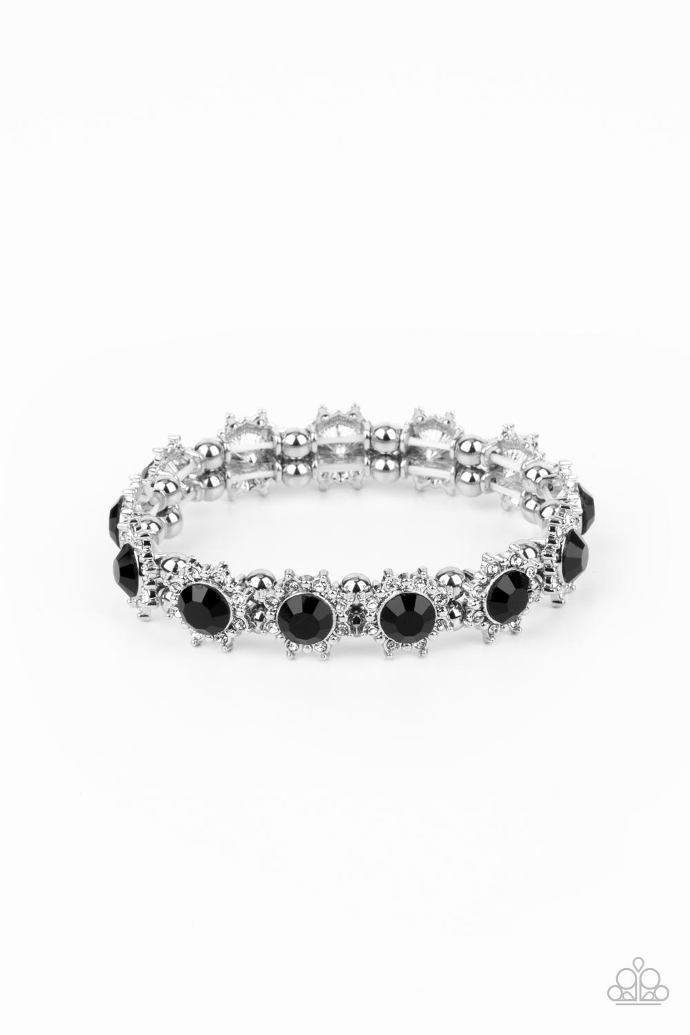 Prismatic Palace - black - Paparazzi bracelet