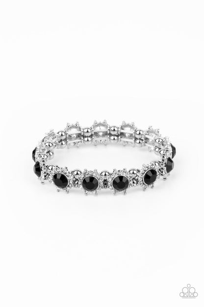 Prismatic Palace - black - Paparazzi bracelet