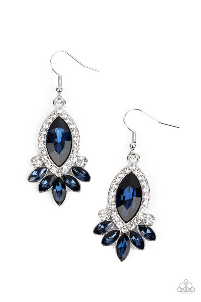 Prismatic Parade - blue - Paparazzi earrings