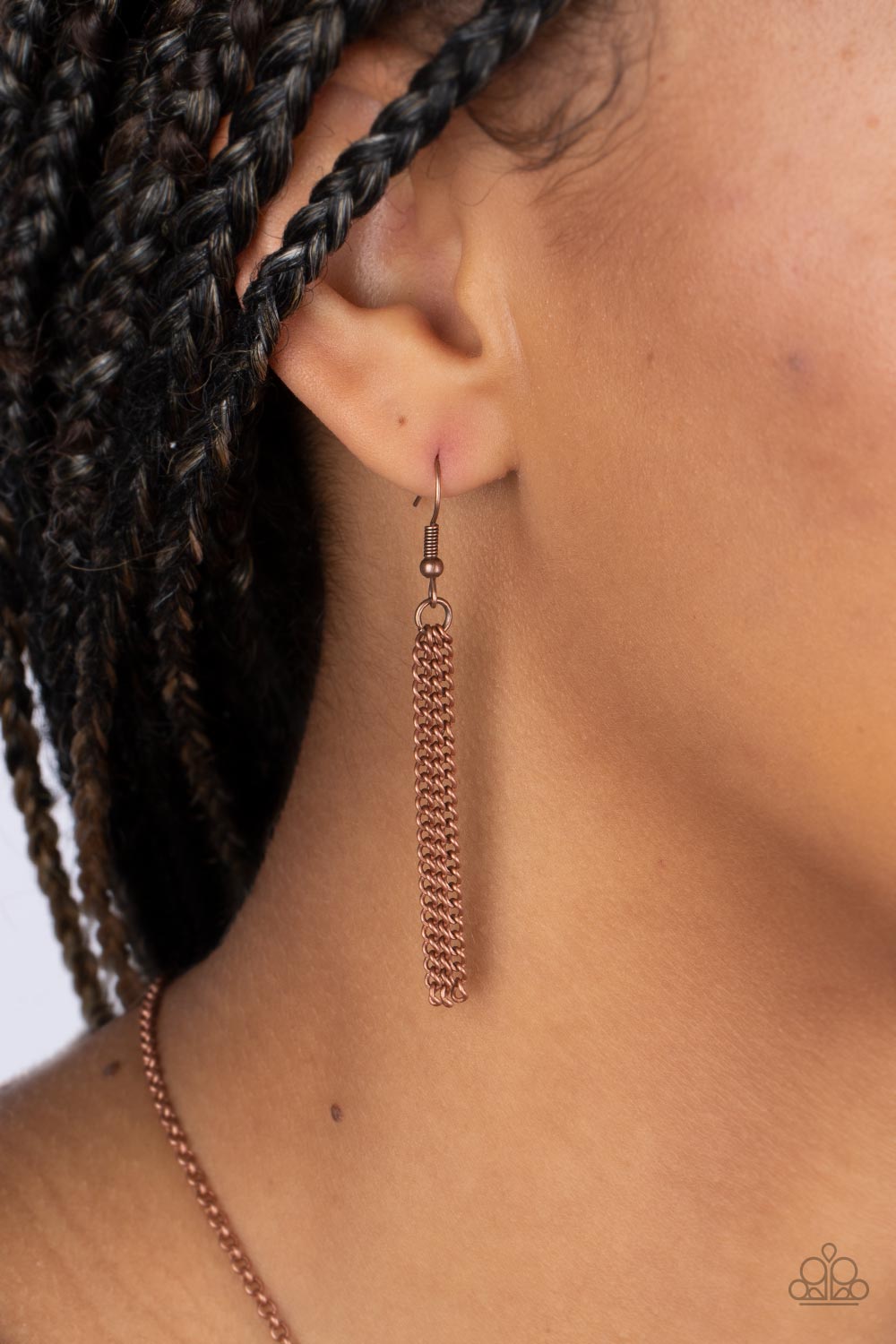 Prismatic Passion - copper - Paparazzi necklace