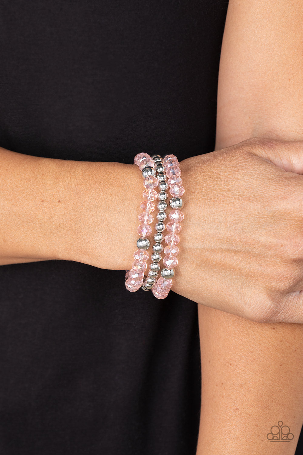 Prismatic Perceptions - pink - Paparazzi bracelet