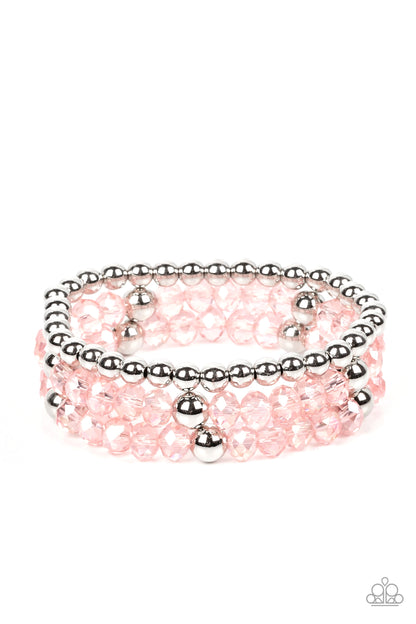 Prismatic Perceptions - pink - Paparazzi bracelet