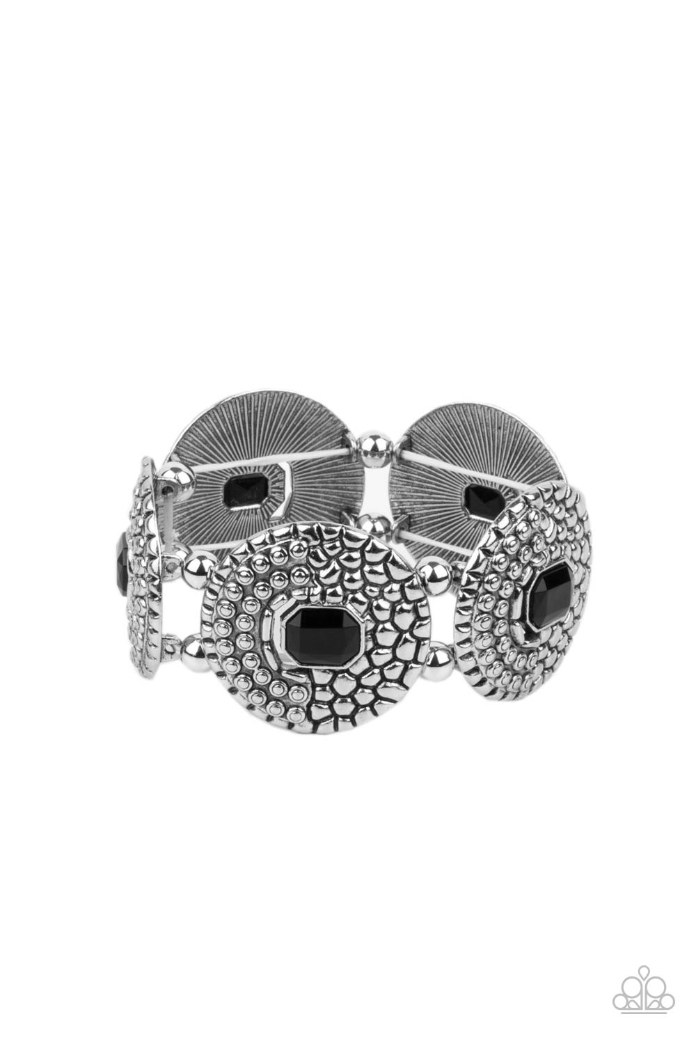 Prismatic Prowl - black - Paparazzi bracelet