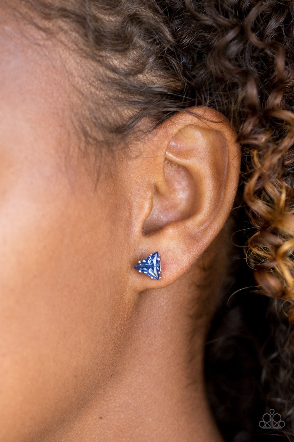 Prismatic Shine - blue - Paparazzi earrings