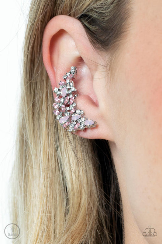 Prismatically Panoramic - pink - Paparazzi earrings