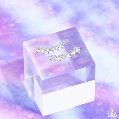 PRISMATIC and Proper - white - Paparazzi earrings