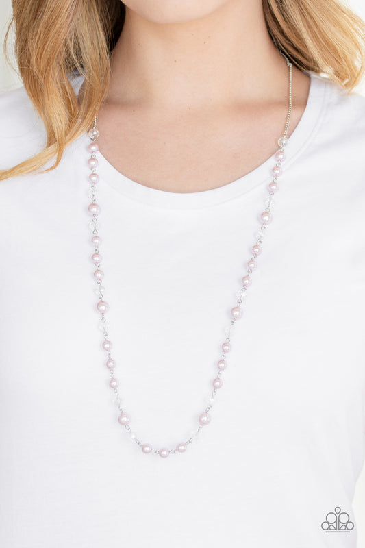 Pristine Prestige - pink - Paparazzi necklace