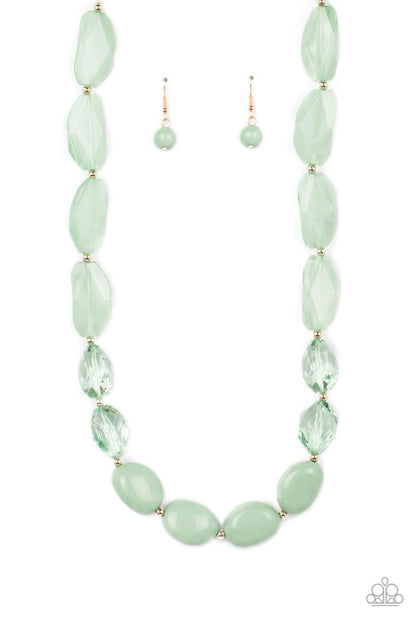 Private Paradise - green - Paparazzi necklace