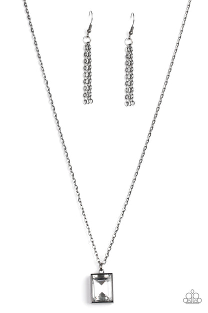 Pro Edge - black - Paparazzi necklace