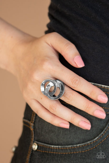 Pro Top Spin - black - Paparazzi ring
