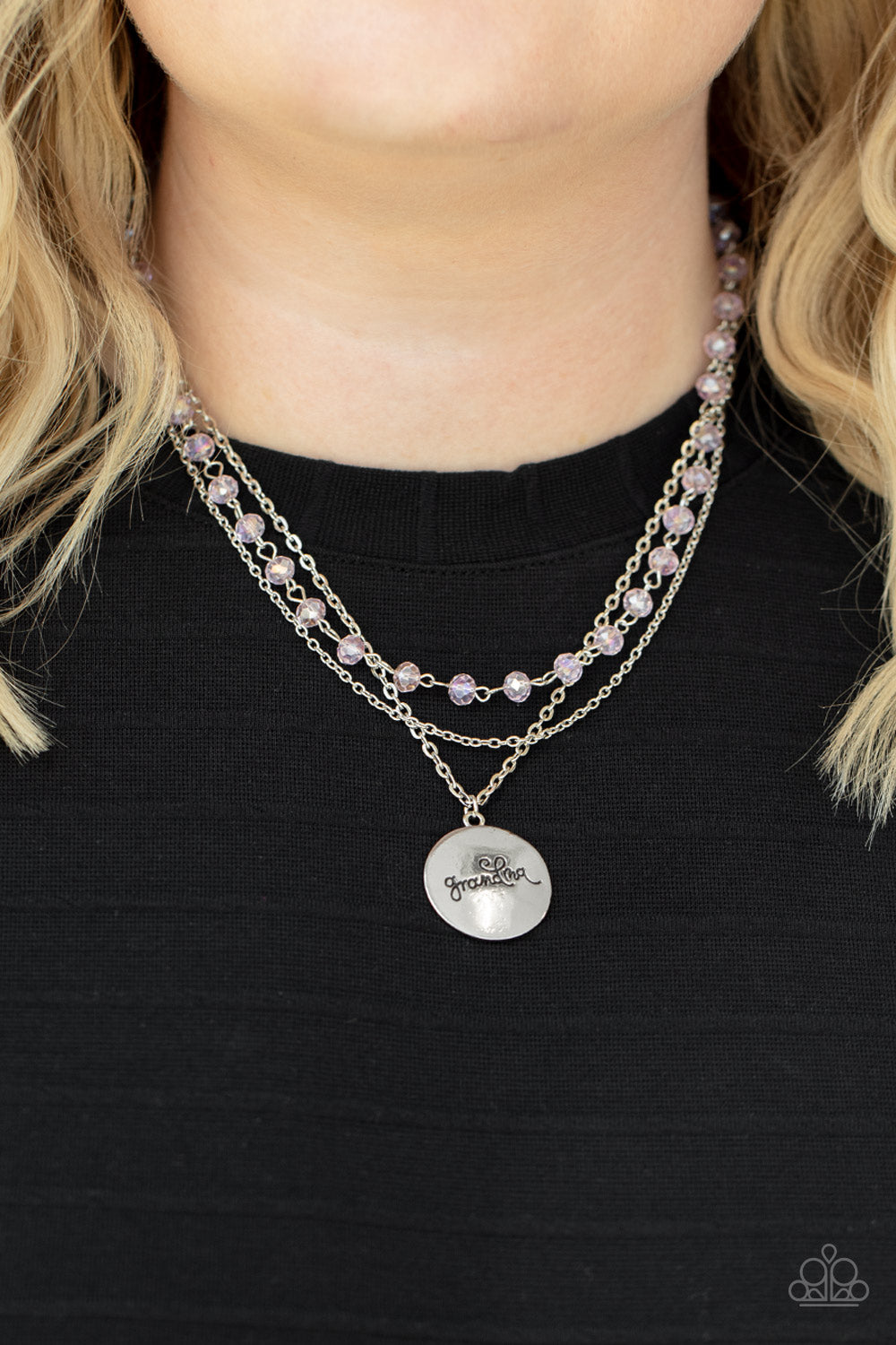Promoted to Grandma - pink - Paparazzi necklace – JewelryBlingThing