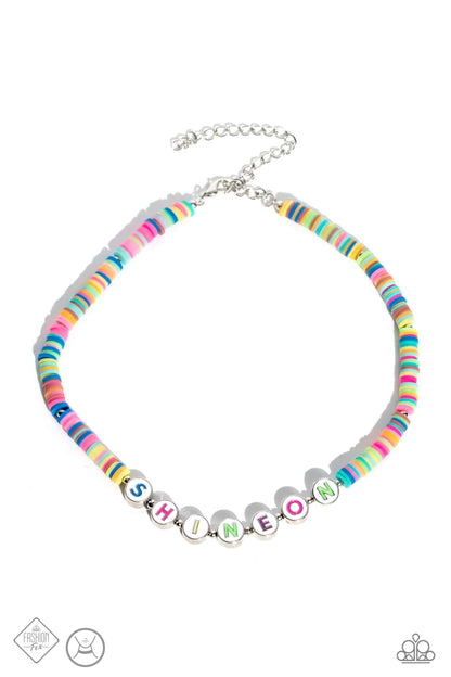 Psychedelic Glow - multi - Paparazzi necklace