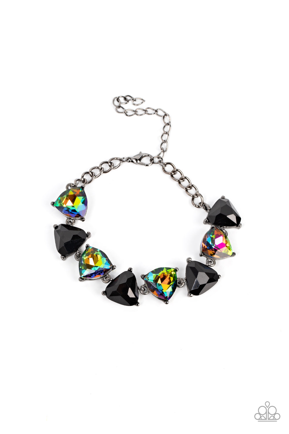 Pumped up Prisms - multi - Paparazzi bracelet