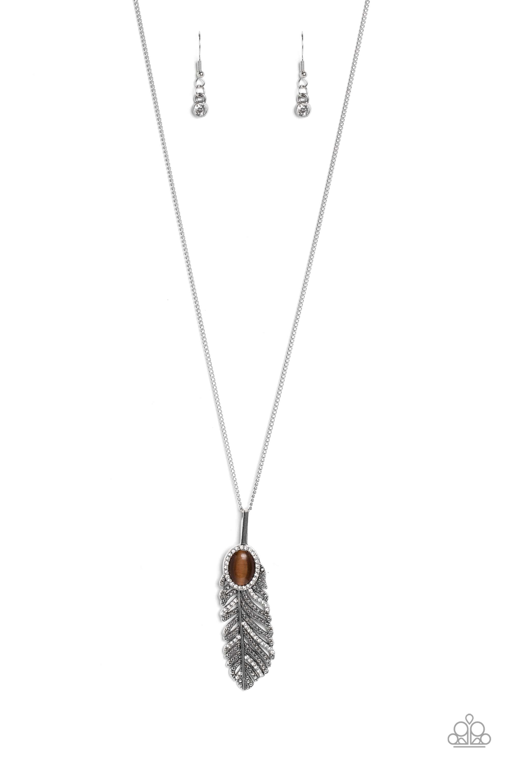 POWER GEAR HYPER MAG NECKLACE ブラウン×シルバー | ヤマダウェブコム