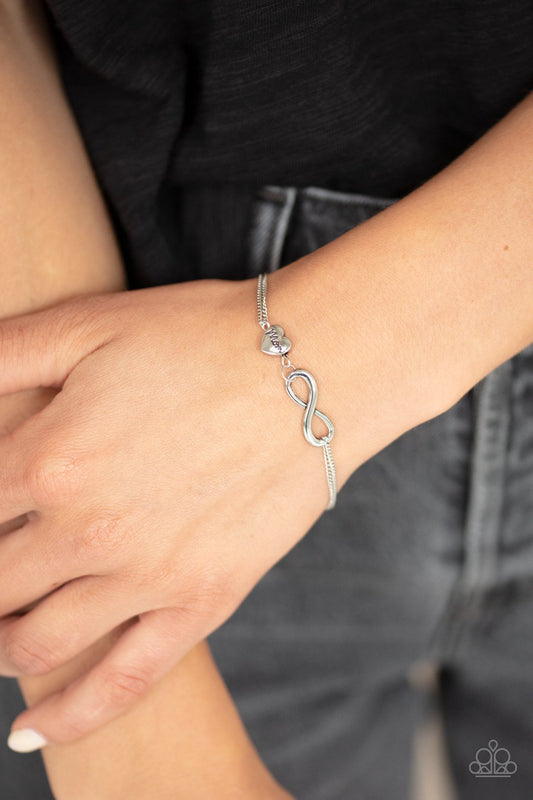 Purest Love - silver - Paparazzi bracelet