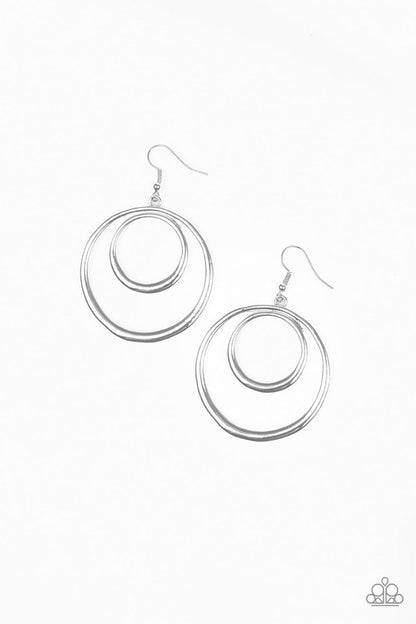 Put Your SOL Into It - silver - Paparazzi earrings