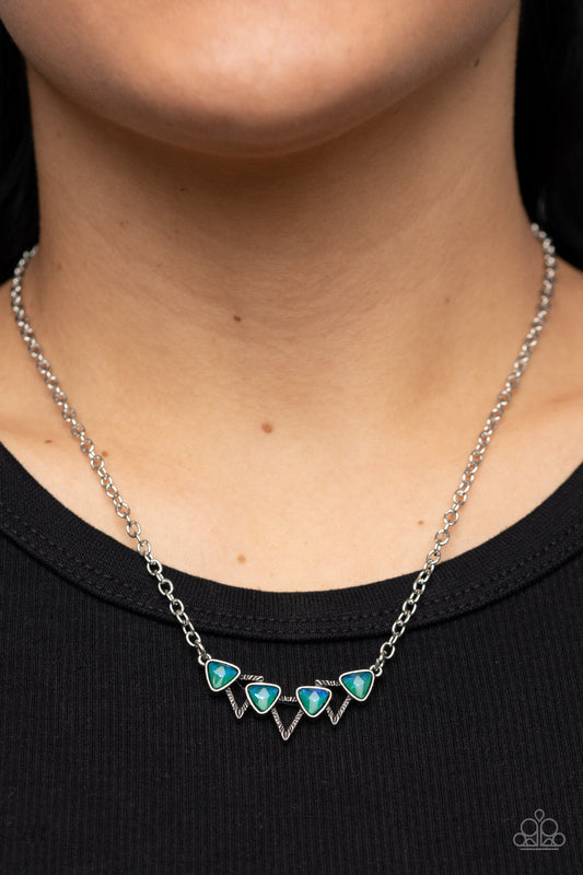 Pyramid Prowl - multi - Paparazzi necklace