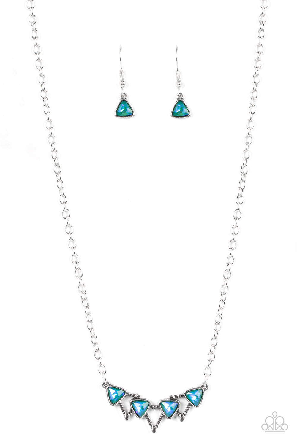 Pyramid Prowl - multi - Paparazzi necklace