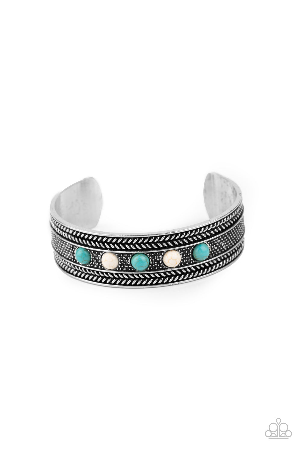 Quarry Quake - blue - Paparazzi bracelet