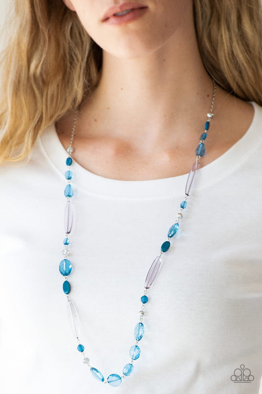 Quite Quintessence - blue - Paparazzi necklace