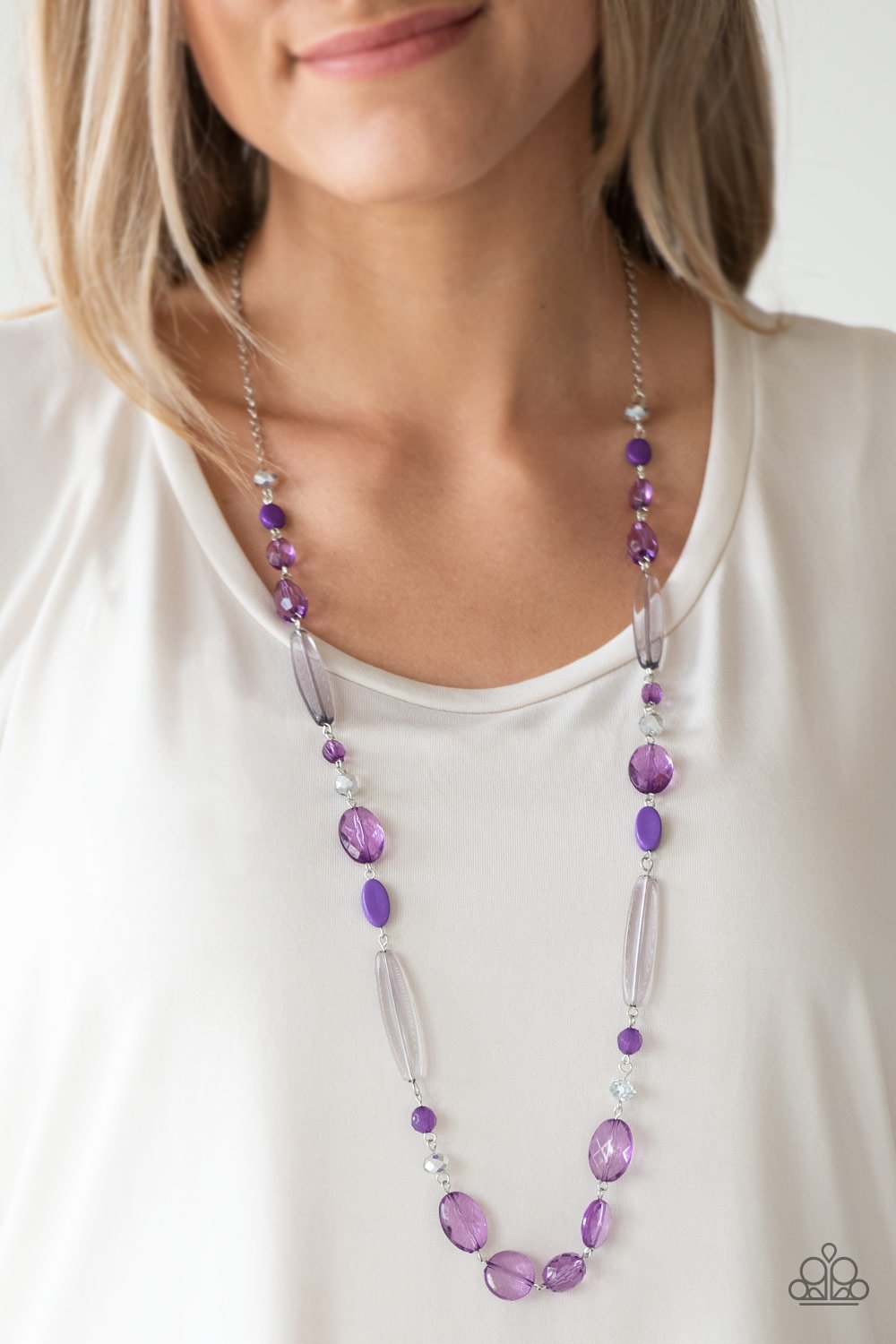 Quite Quintessence - purple - Paparazzi necklace