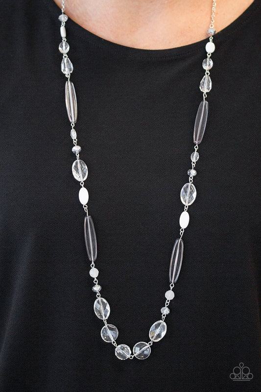 Quite Quintessence - white - Paparazzi necklace