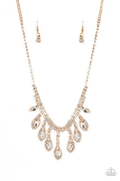 Walk the TWINE - gold - Paparazzi necklace – JewelryBlingThing