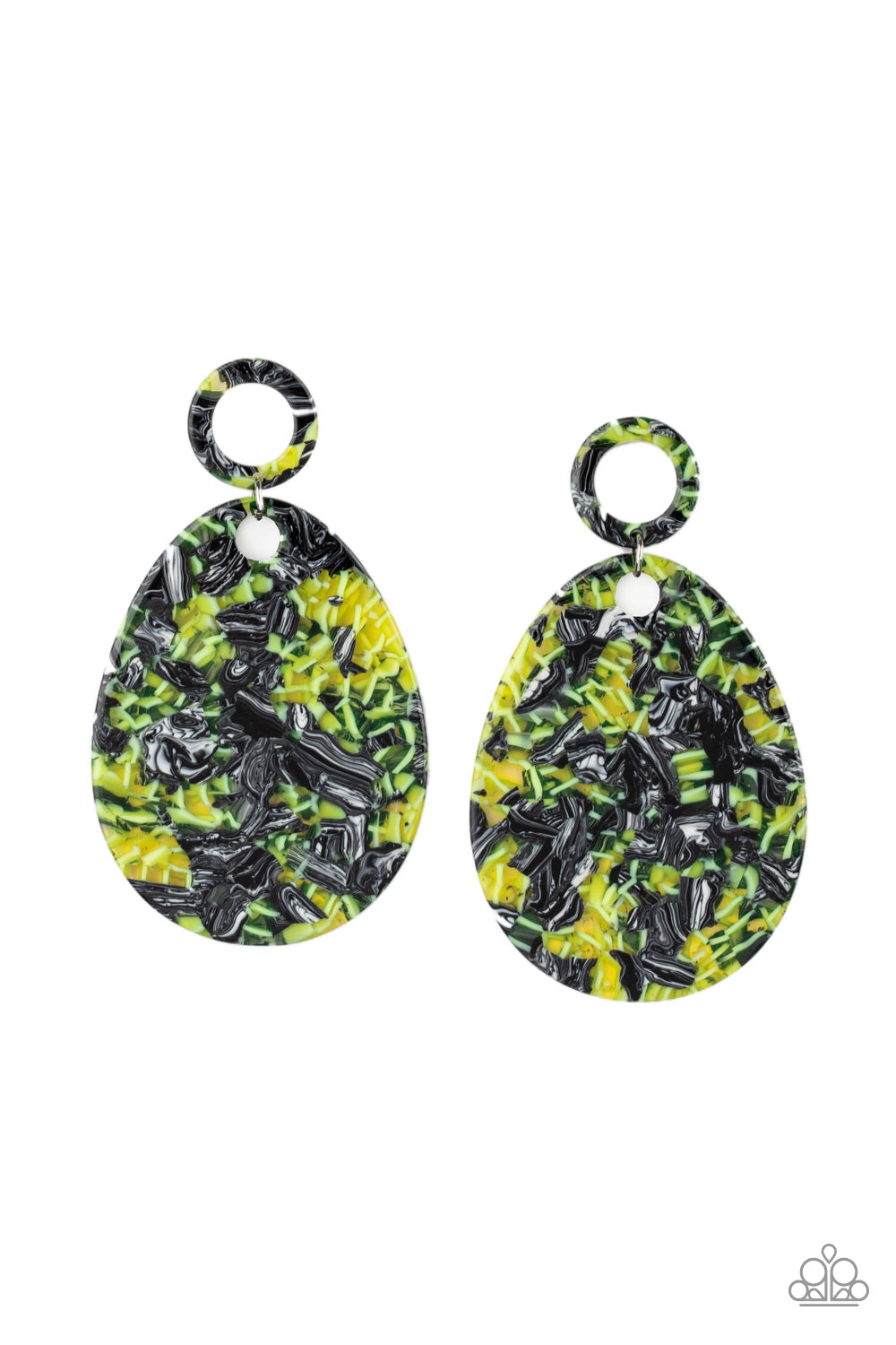 Retro-politan - multi - Paparazzi earrings