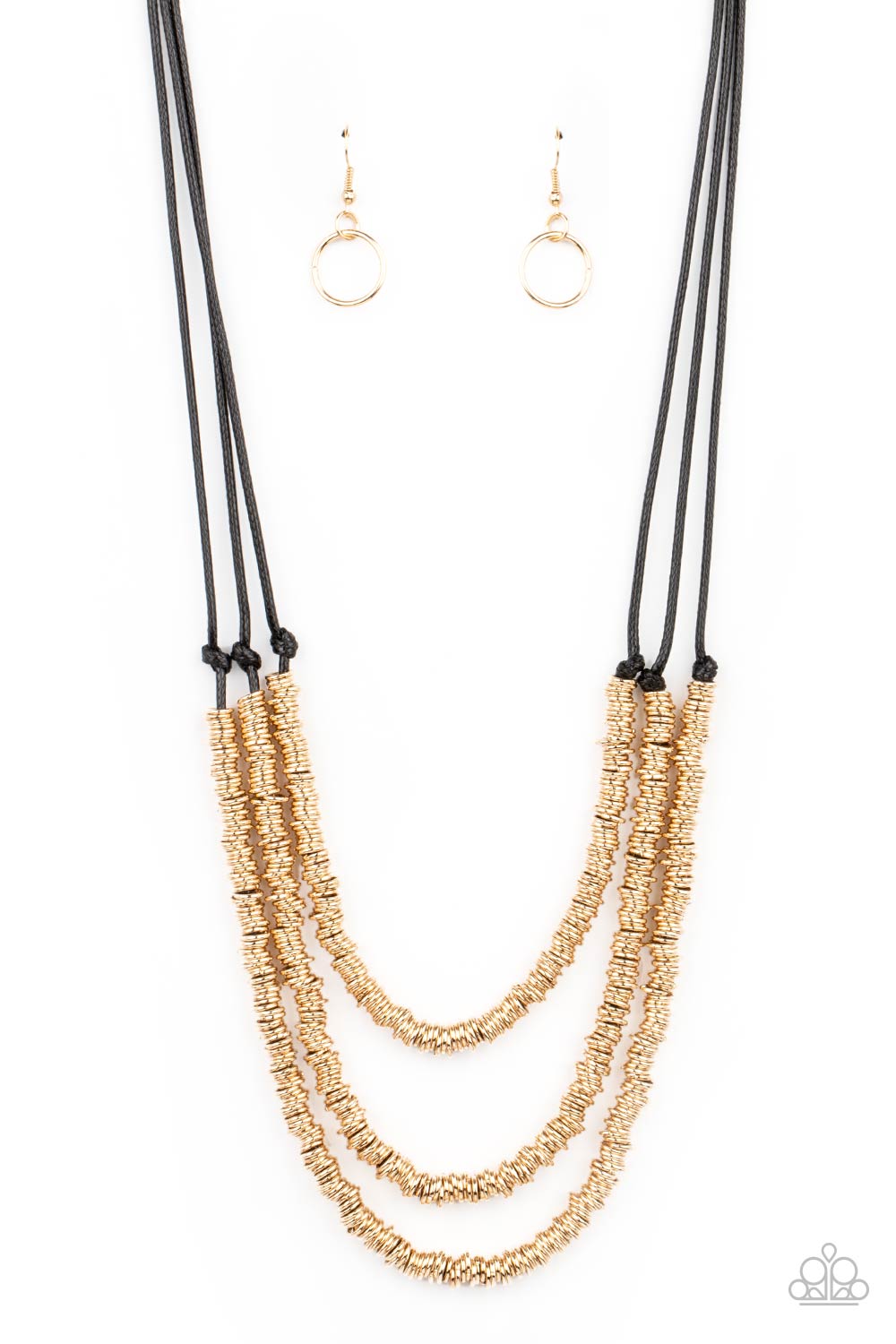 RING to Reason - gold - Paparazzi necklace