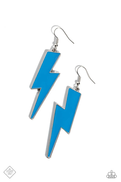 Rad Revive - blue - Paparazzi earrings