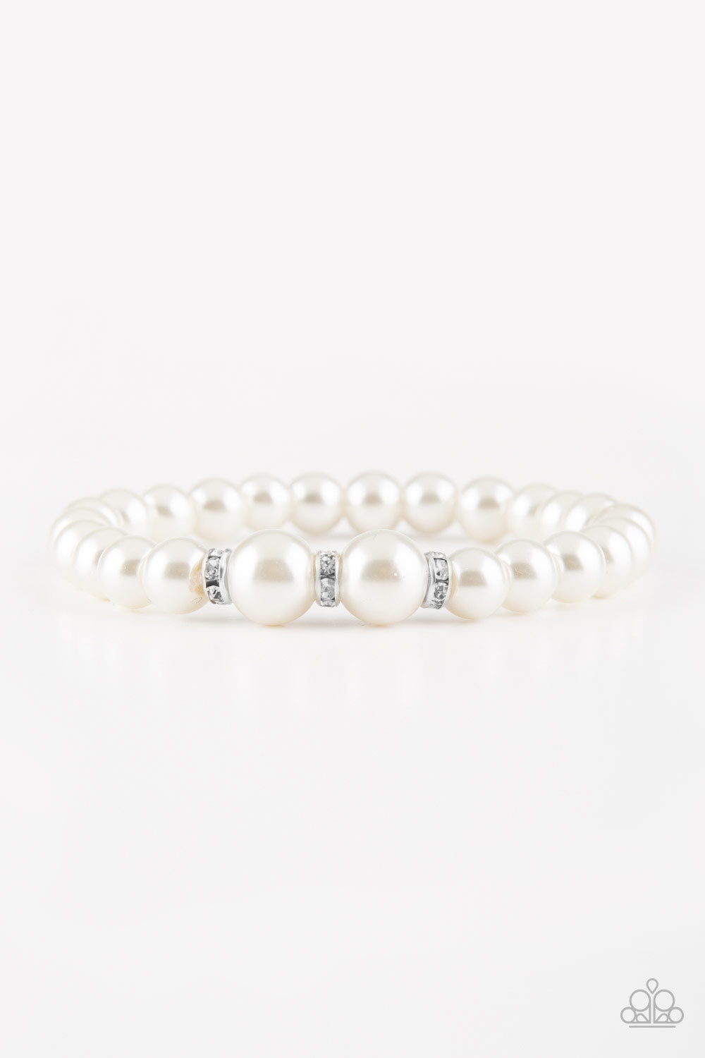 Radiantly Royal - white - Paparazzi bracelet