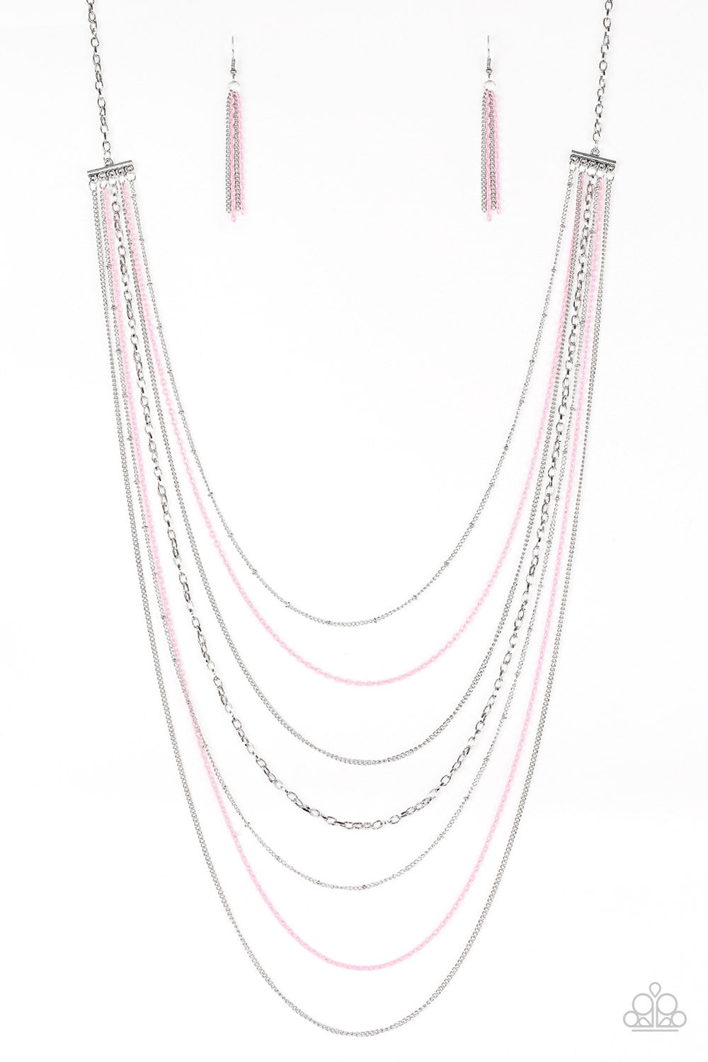Radical Rainbows - pink - Paparazzi necklace