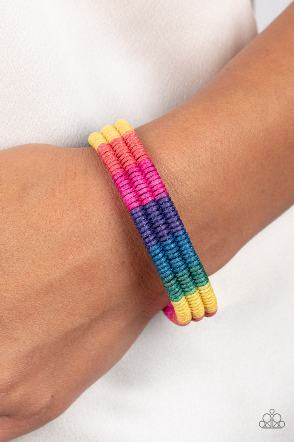 Rainbow Renegade - multi - Paparazzi bracelet