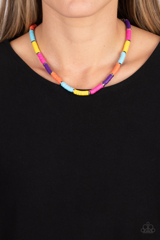Rainbow Road - multi - Paparazzi necklace