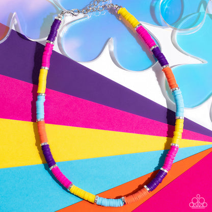 Rainbow Road - multi - Paparazzi necklace