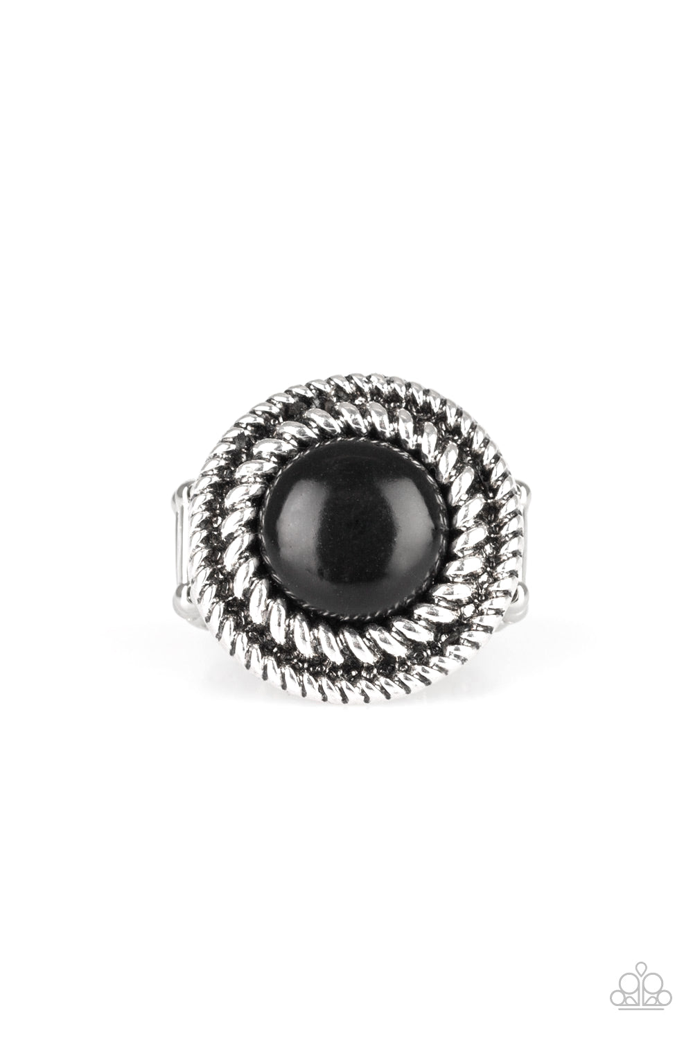 Rare Minerals - black - Paparazzi ring
