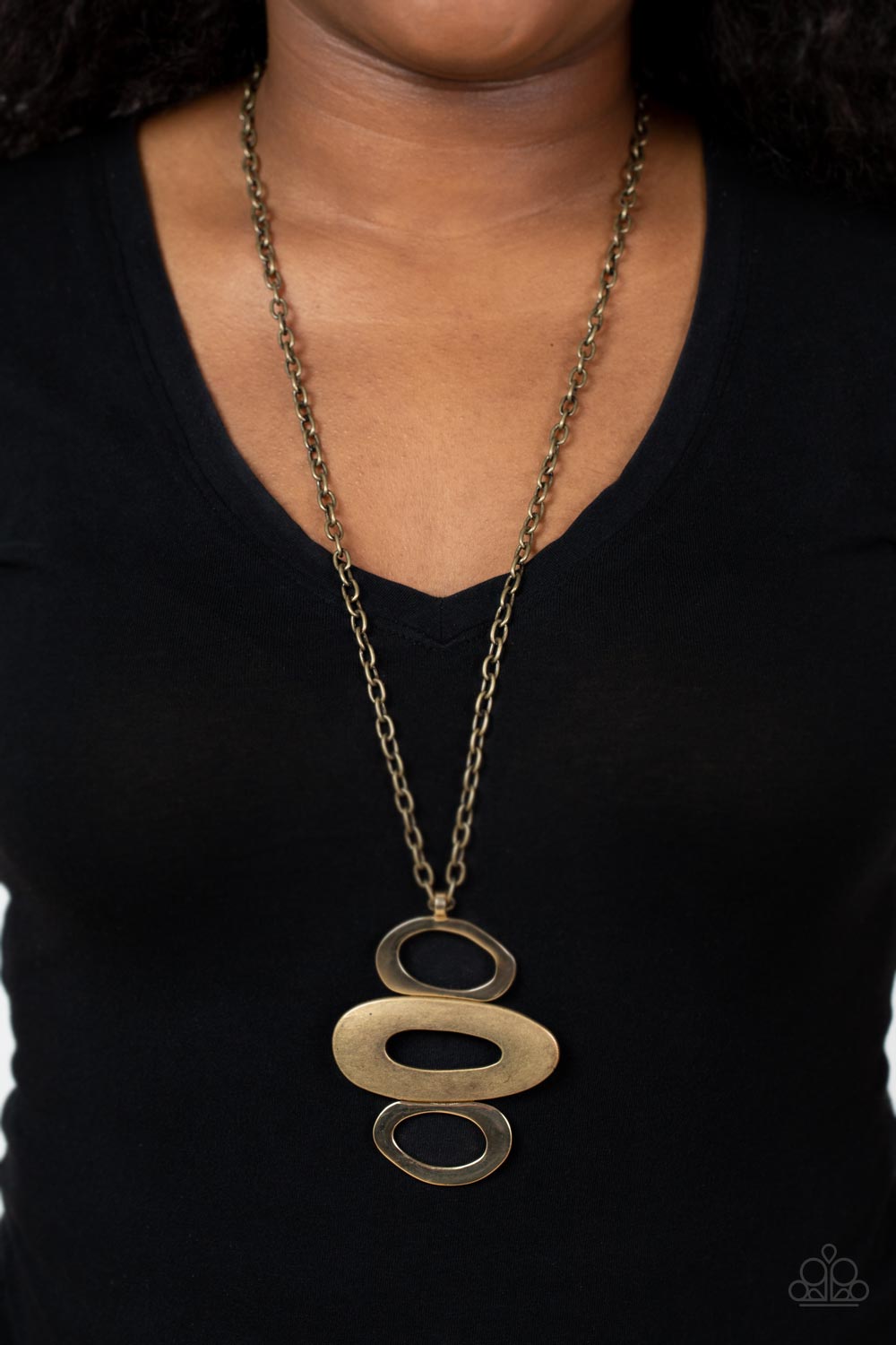 Rare Relic - brass - Paparazzi necklace