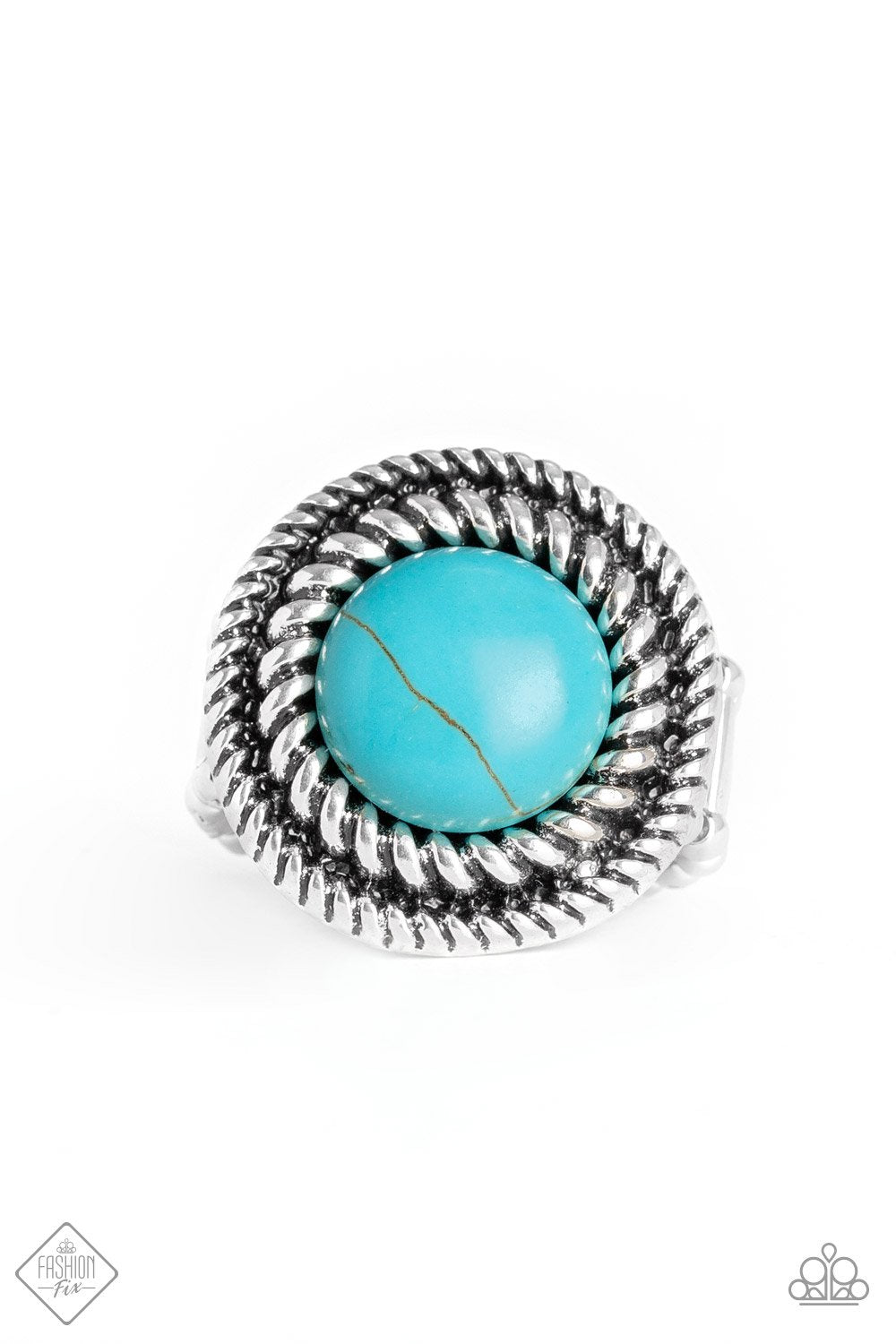 Rare Minerals-blue-Paparazzi ring