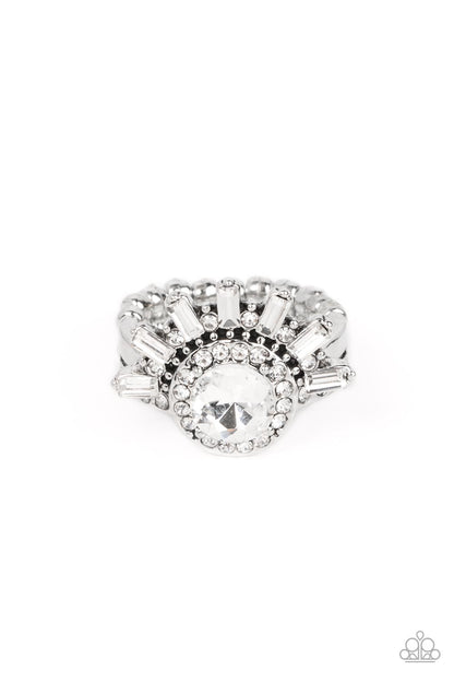 Ravishing Radiance - white - Paparazzi ring