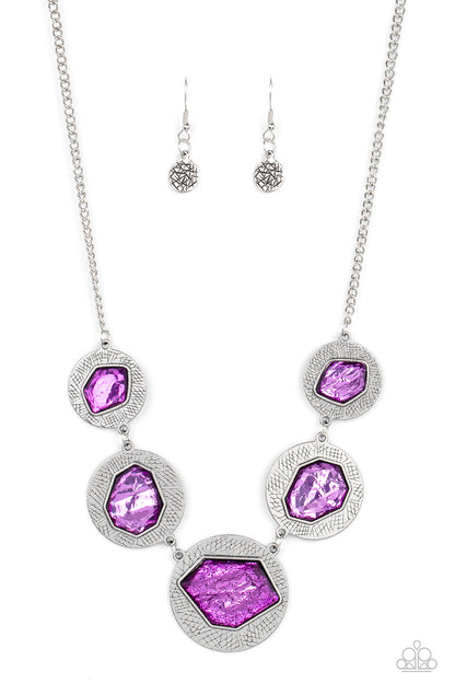 Raw Charisma - purple - Paparazzi necklace