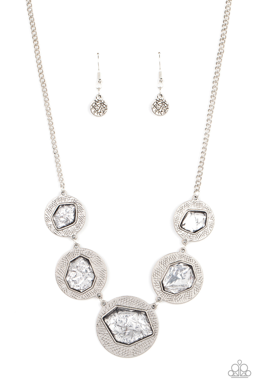 Raw Charisma - silver - Paparazzi necklace