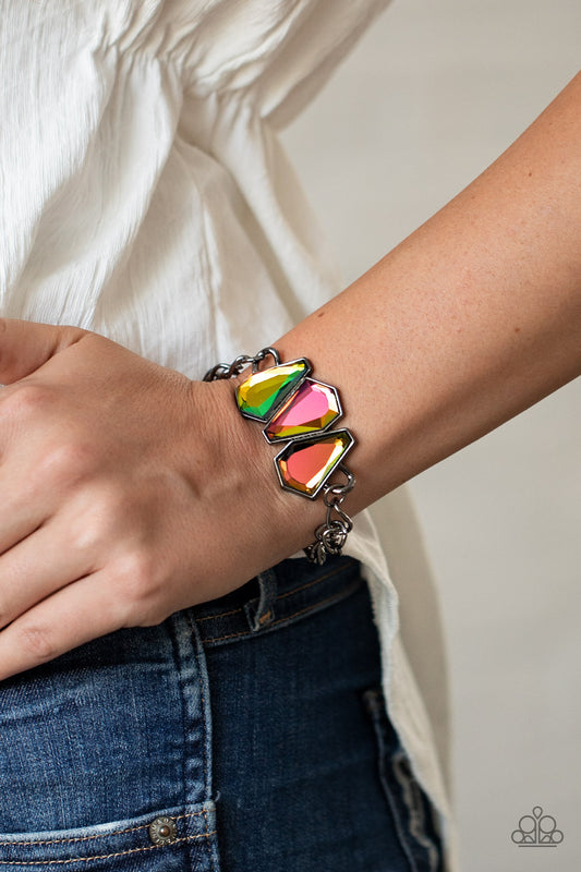 Raw Radiance - multi - Paparazzi bracelet