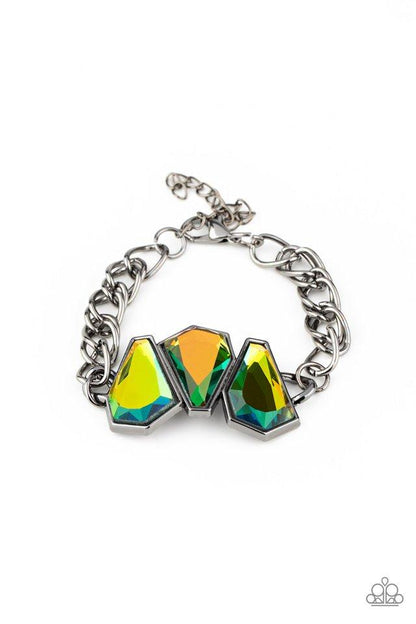 Raw Radiance - multi - Paparazzi bracelet