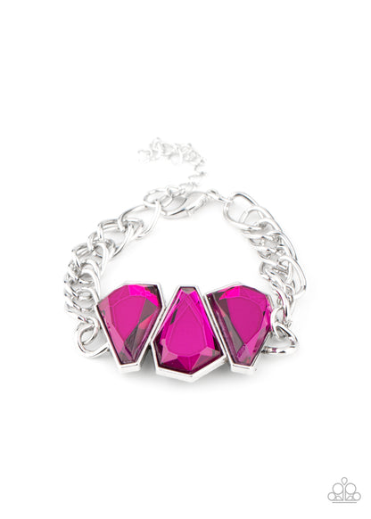 Raw Radiance - pink - Paparazzi bracelet
