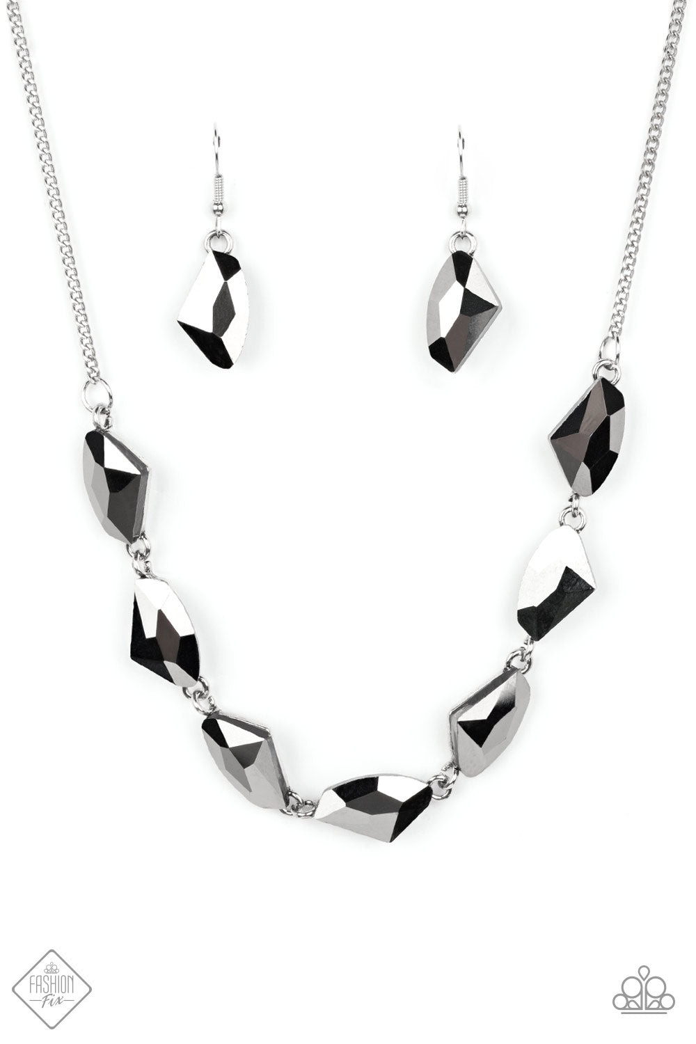 Raw Rapture - silver - Paparazzi necklace